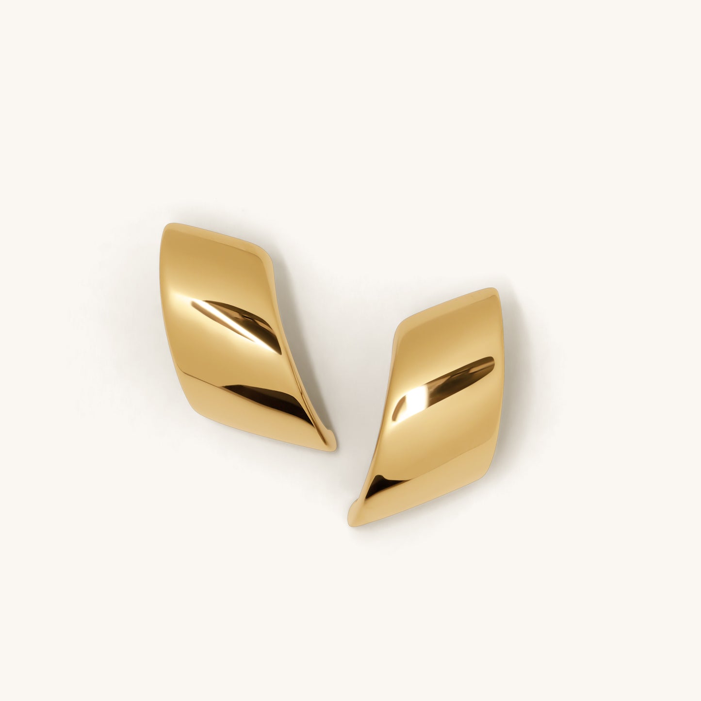 Oversized Trapezoid Earrings