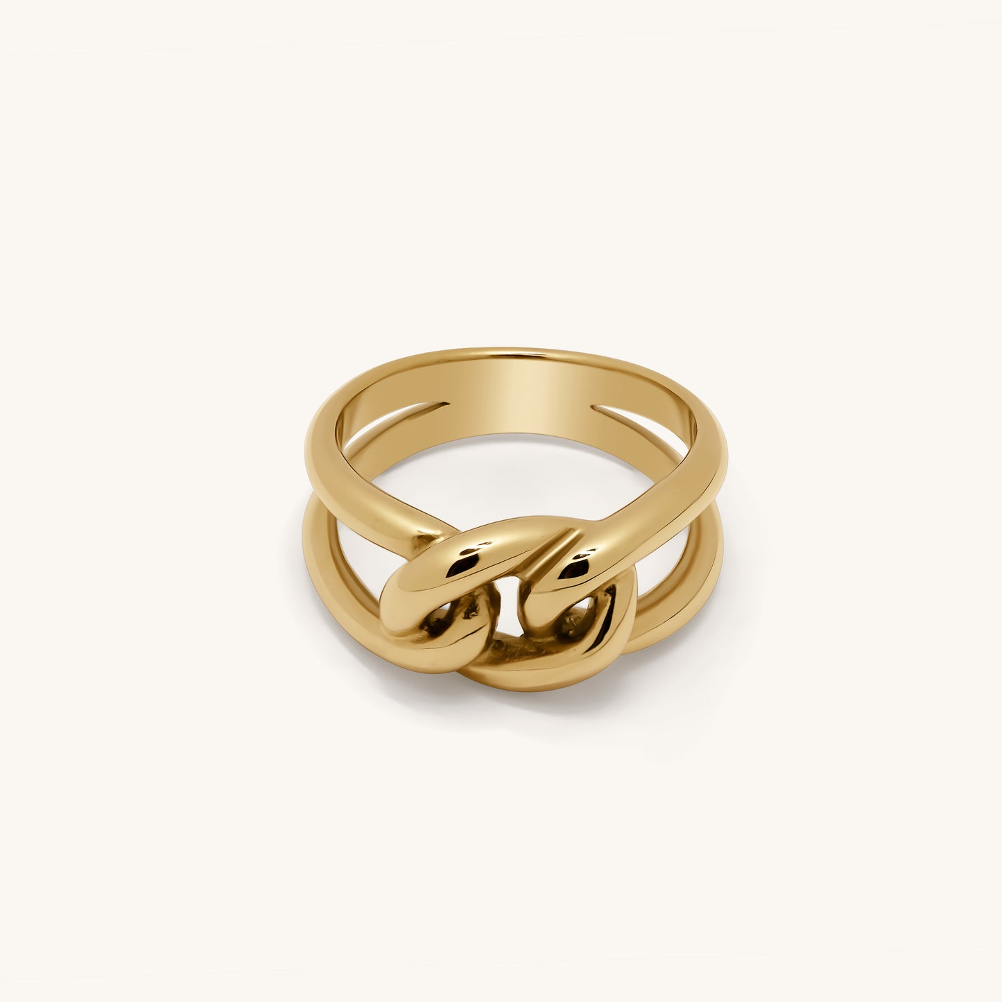 Single Cuban Link Ring