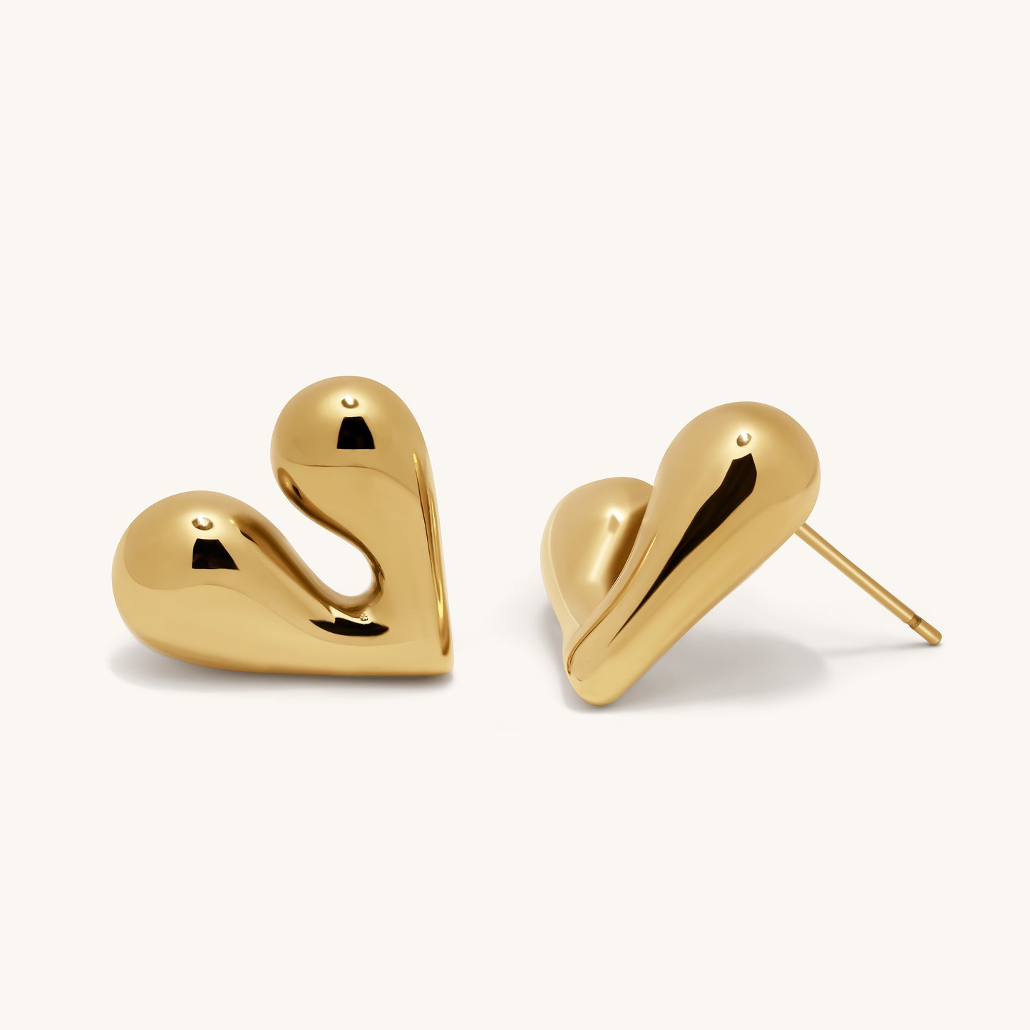 Heart Studs