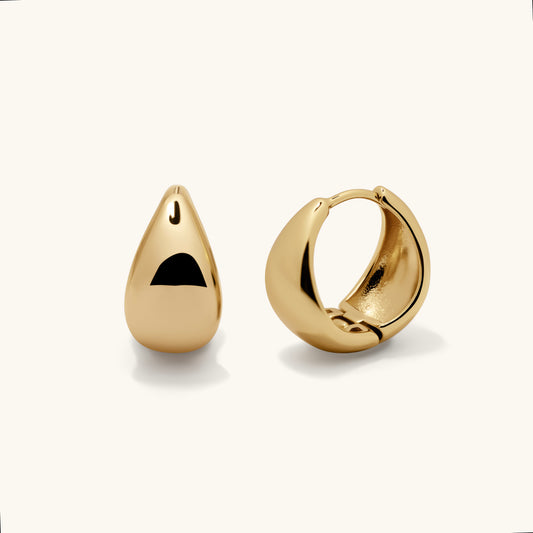 Teardrop Hoops