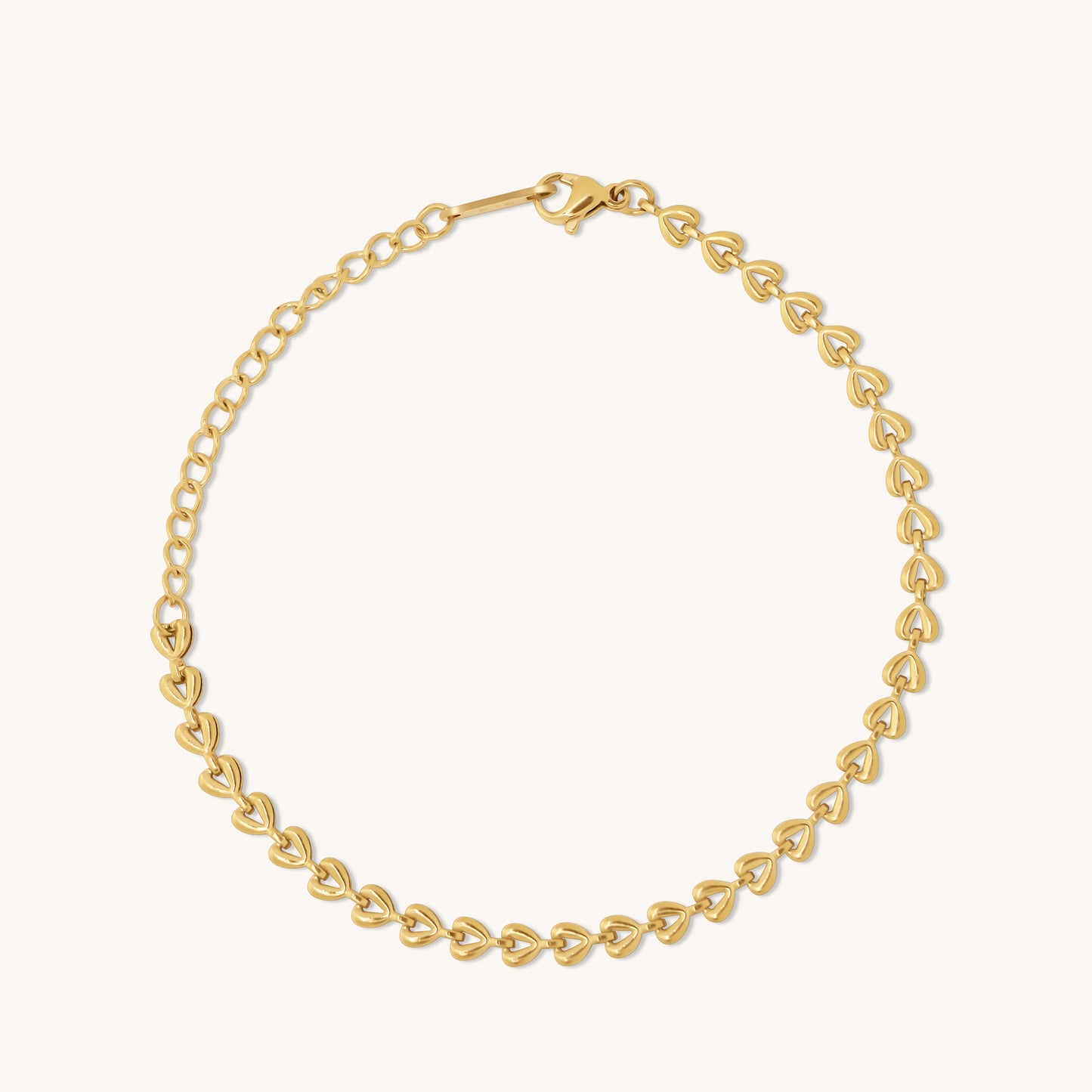 Heart Chain Bracelet