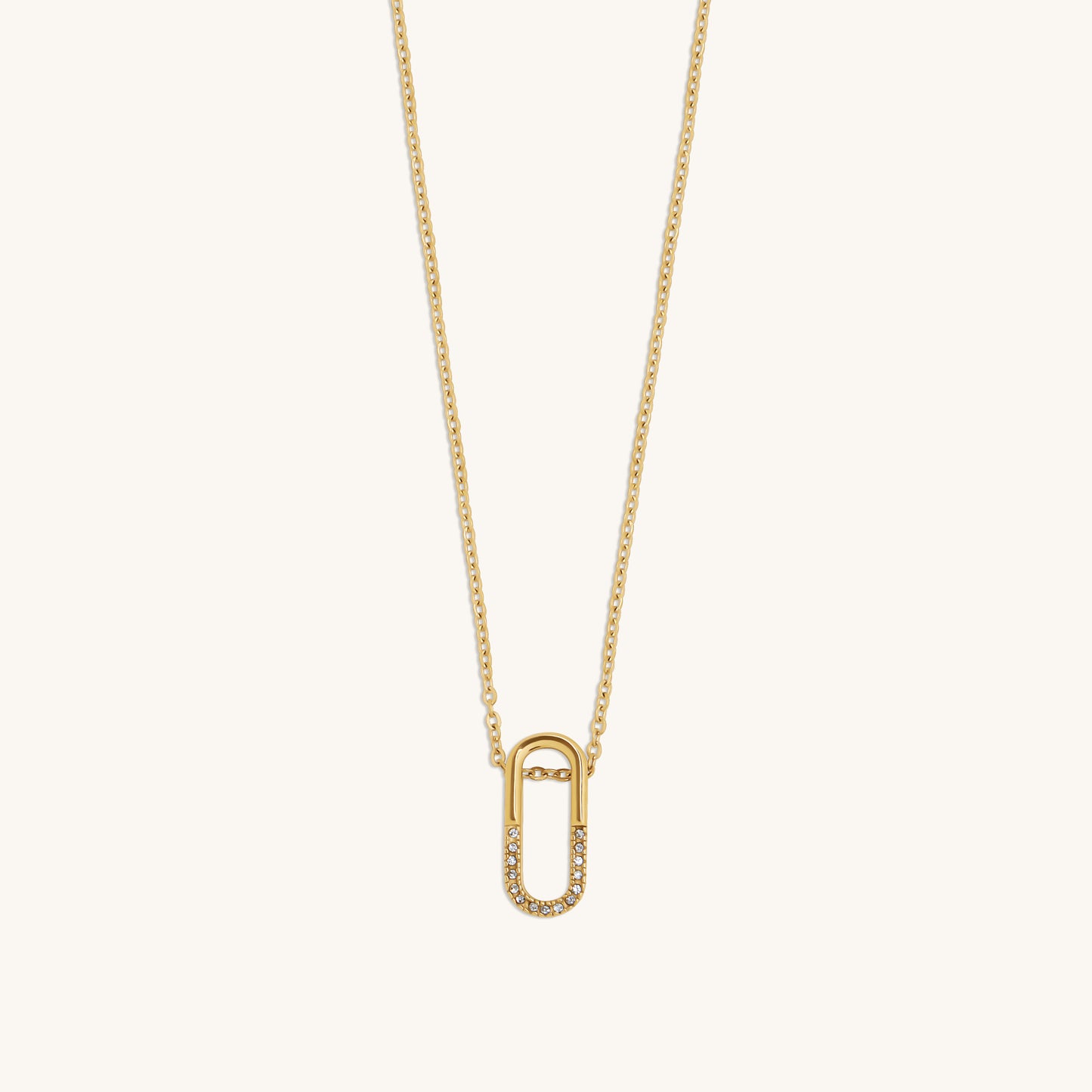 U Pendant Necklace