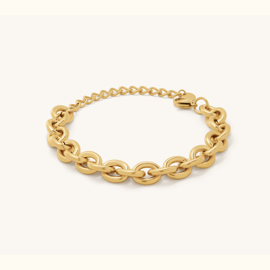 Chunky Oval Link Chain Bracelet