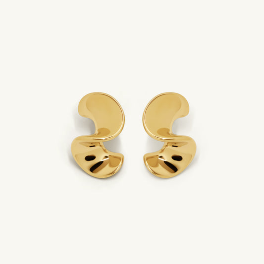 Twisted Wavy Earrings